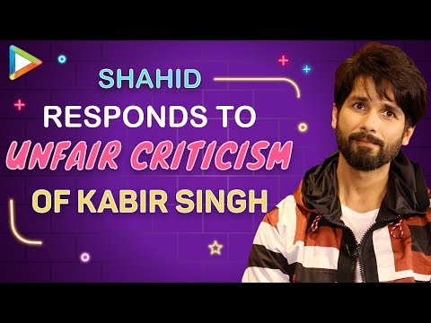 Shahid Kapoor’s Reply To Critics & Haters Who Bashed Kabir Singh | Sandeep Reddy Vanga