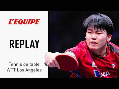 Tennis de table - La grande finale entre Sora Matsushima et Vladimir Sidorenko au WTT Los Angeles