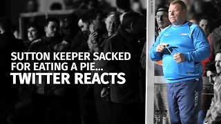 Twitter Reacts To Wayne Shaw Resignation Over Sutton Pie-Eating Controversy
