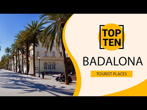 Top 10 Best Tourist Places to Visit in Badalona | Spain - English