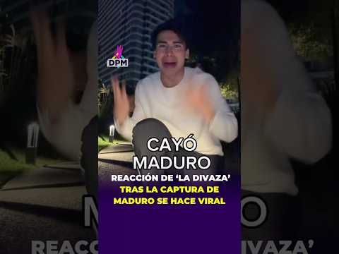 This is how ‘La Divaza’ reacted to the capture of Nicolás Maduro; the moment goes viral #DePrimer...