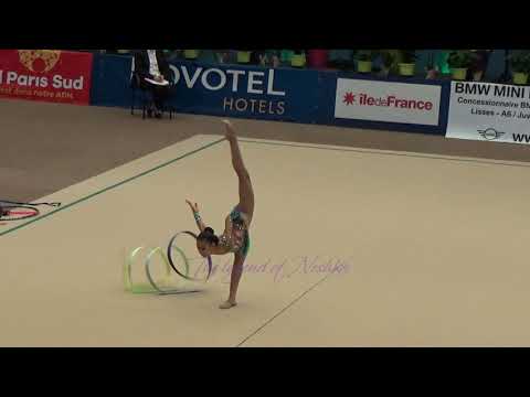 Iman Alisha FAKHRI YASSIN (MAS) ribbon - 2019 Corbeil junior AA