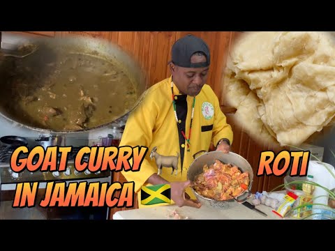 Backyard Cafe | Guyanese cooking in Jamaica | goat curry or curry goat?