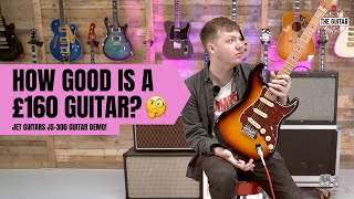 Video thumbnail for How Good is A £160 Guitar? JET Guitars JS-300 Review by The Guitar Marketplace