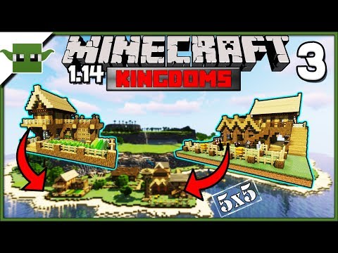 Minecraft 1.14 Let's Build a Medieval Kingdom S2E3 - Stables + Forester