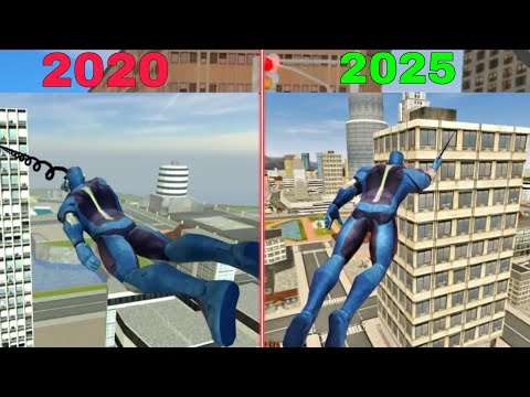 Rope hero vice town 2025 vs rope hero vice 2020|rope hero old and new