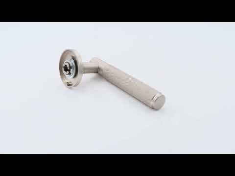 Миниатюра изображения товара Ручка дверная Аллюр Art Collection Unico MSN 51180 (матовый никель)