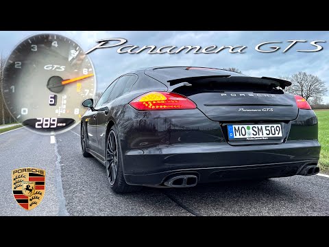 PORSCHE PANAMERA GTS 4.8 V8 | 0-289KM/H Acceleration & Sound