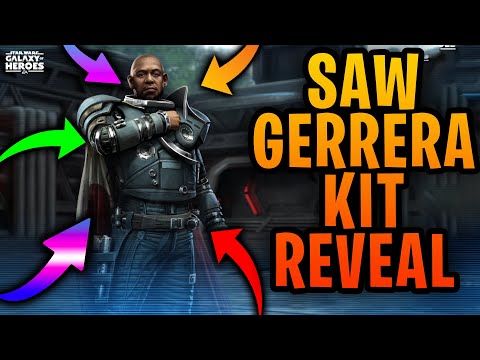 SAW GERRERA KIT REVEAL - WIGGS AND CHAZE IS BACK IN GALAXY OF HEROES!