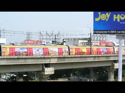 UP Tourism train wraps adorn Delhi Metro