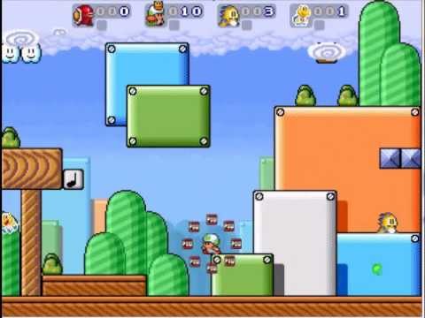 Super Mario War Osmu : First Recorded Battle!