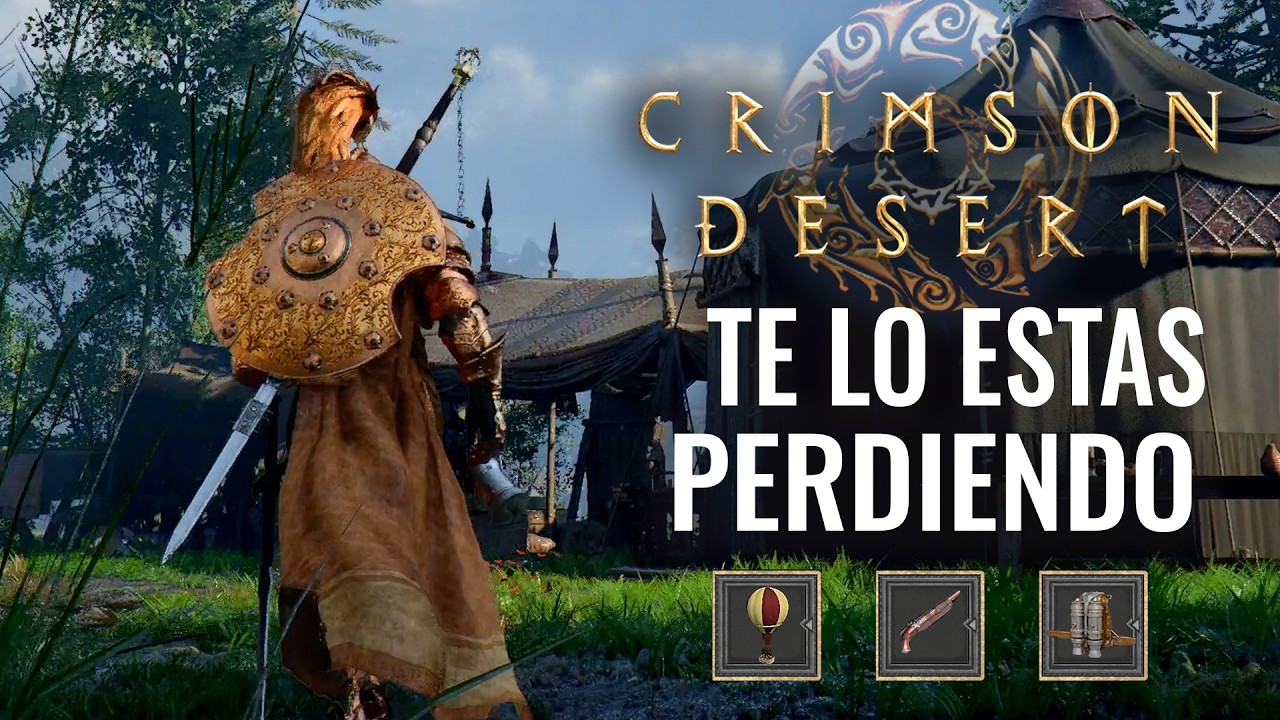 CRIMSON DESERT - TE ESTÁS PERDIENDO ESTO SI IGNORAS EL CAMPAMENTO