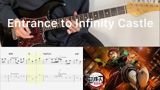 Demon Slayer OST - Entrance to Infinity Castle (guitar cover with tabs & chords)