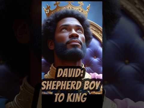 David: Shepherd Boy to King #animation #history #god #storytime #biblicalhistory #shorts #kingdavid