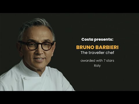 Bruno Barbieri's starred menu at Archipelago, the restaurant on board of Costa