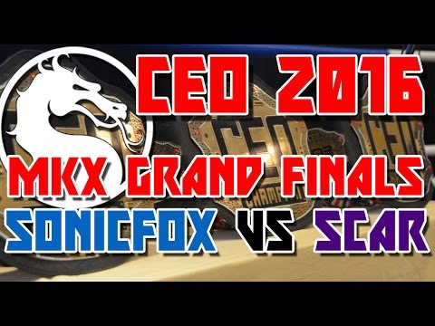 MKX: CEO 2016 Grand Finals cR Sonic Fox Vs PG SCAR