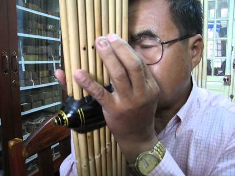 Lao Khaen Master Ajarn Tongseuy playing Lum Peun