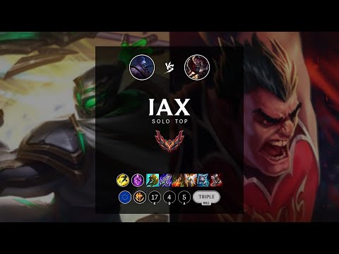Jax Top vs Darius - EUW Grandmaster Patch 12.6