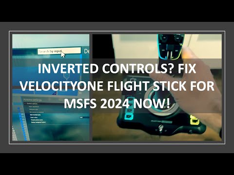 How to Fix VelocityOne Flight Stick Controls in MS Flight Simulator 2024 – Step by Step Guide