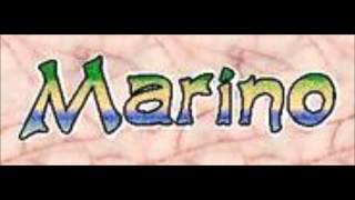Le CD de Marino vidéo