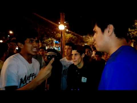 NATO vs FONS - BATALLA DE RAP EN EL PARQUE KENNEDY