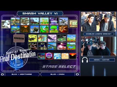 Smash Valley VI | Chum & Slug (Red) vs Slox & Nightmare (Blue) | Losers