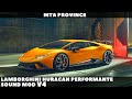 Lamborghini Huracan Performante Sound Mod v4 para GTA San Andreas vídeo 1