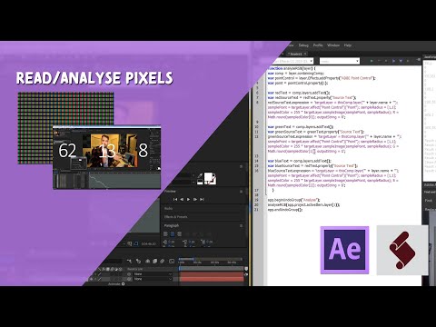 After Effects Scripting Tutorial Analyseread Pixels