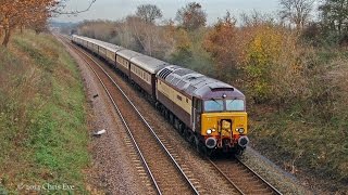 preview picture of video 'DRS Northern Belle 57305/47790 1Z18 Ipswich-Norwich 09/12/2014'