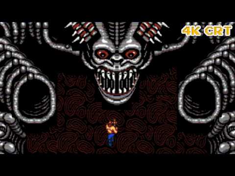 Super Contra 1990 NES | 4K CRT