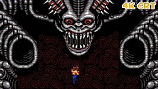 Super Contra 1990 NES | 4K CRT