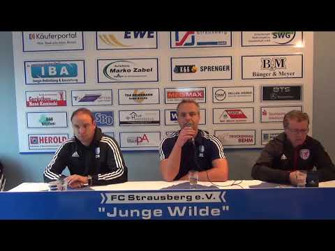 23.09.2018 Pressekonferenz FC Strausberg vs. Greifswalder FC