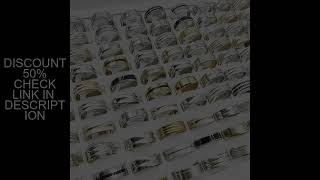 Download the video "20pcs/Lot Factory Wholesale Hot Mix Style Simple Stainless Steel Finger Rings Men Women New Gifts Je"