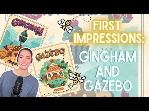 Gingham And Gazebo : First Thoughts!