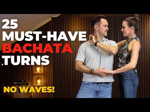 25 essentielle BACHATA-Drehungen, die alle Bachata-Tänzer kennen müssen!