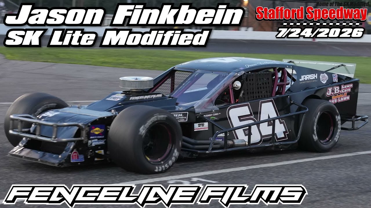 Jason Finkbein's SK Lite Run at Stafford Speedway