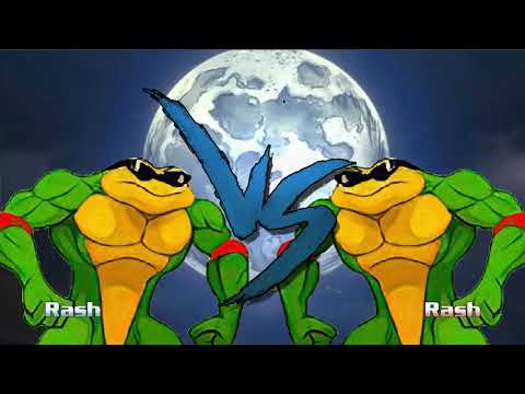 Teenage Mutant Ninja Turtles: Tournament Fighters - Battletoads Rash vs Rash beta gameplay!