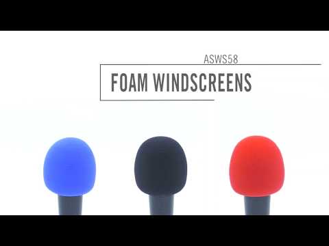 On-Stage Foam Windscreen (Red) image 2