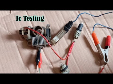 How to test IC regulator of a alternator  two points IC part 1 | IC Regulator test with multi meter