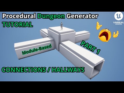 Create A Procedural Module-Based Dungeon Generator in UE5 - Part 1: Connections/Hallways
