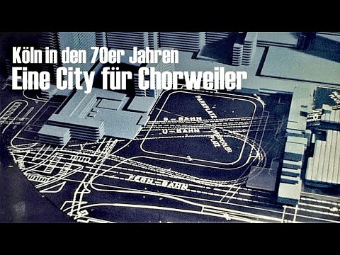 Köln 70er Jahre - Eine City für Chorweiler - TÜV simuliert Windströme um Hochhäuser