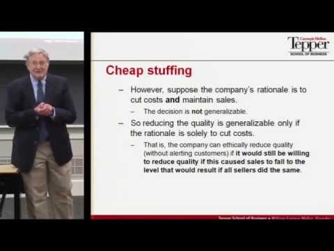 Business ethics course - Session 4