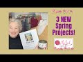 3 NEW SPRING CROCHET PROJECTS!  How to Crochet an Extended Double Crochet & When To Use it!