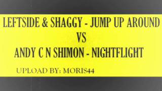 Andy C &amp; Shimon - Nightflight vs  Leftside &amp; Shaggy RAGGA JUNGLE