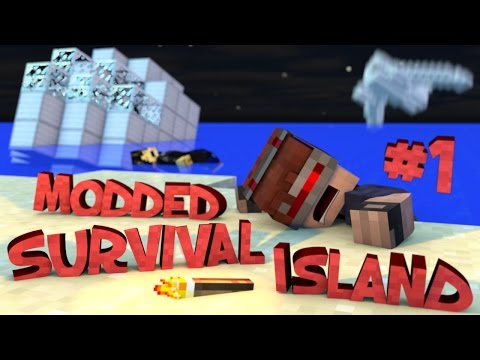 Survival Island Modded - Minecraft: The Storm Part 1 (STORY)