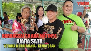 Download lagu BARONGSAI JUARA SATU YOTAMA MURAI MANIA - KEMAYORAN // AHIN mp3