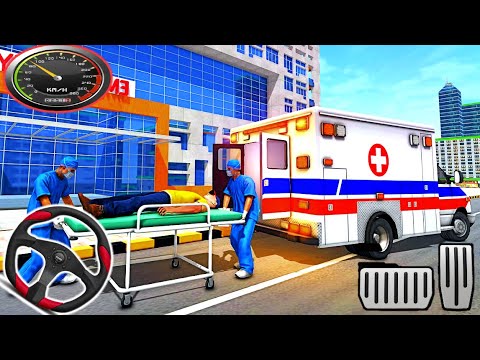 Ambulance Driver City Rescue Helicopter Simulator - Best Android Gameplay HD