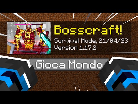 HO PROVATO IL NUOVO AGGIORNAMENTO DELLA BOSSCRAFT - MINECRAFT ITA