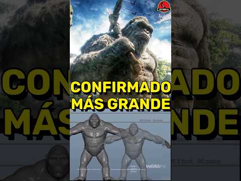 🦍 CONFIRMADO KONG CRECIÓ en GODZILLA X KONG EL NUEVO IMPERIO 🦍