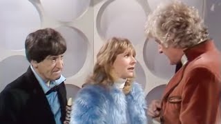 The Second Doctor meets the Third Doctor - The Three Doctors - Doctor Who - BBC